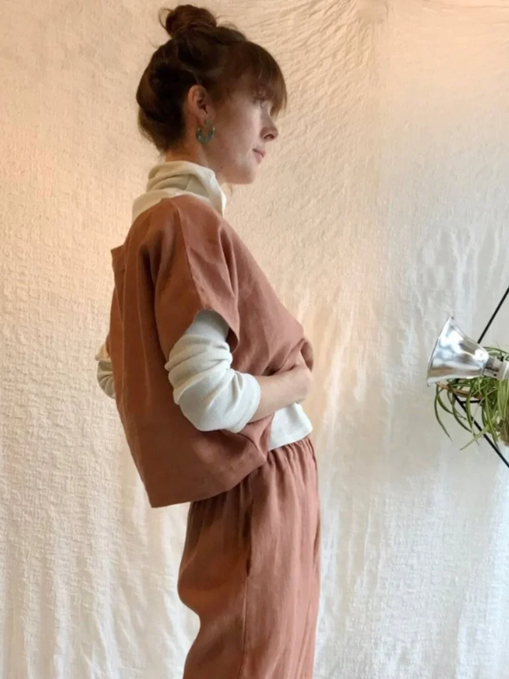 Shelter - Sonny Tee - 100% Linen - Picture 4 of 6
